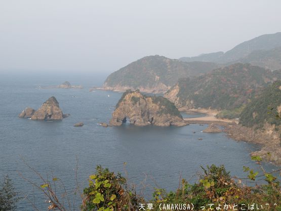 天草町～妙見浦　ゾウに見えます。