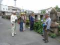 本渡南地区歩け歩け大会1(観光ボランティアガイドの方に祗園橋を説明してもらいました)