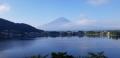 河口湖からの富士山②